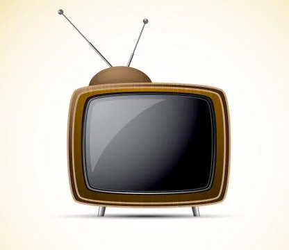 Retro tv Stock Illustration
