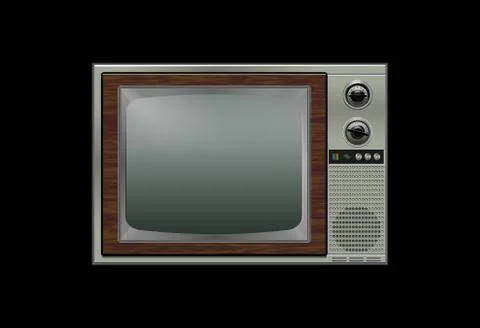 Retro tv 스톡 일러스트