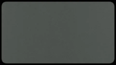 Retro TV with interference and flickering. Vintage TV screen recording. Effect Stock Footage 162104870