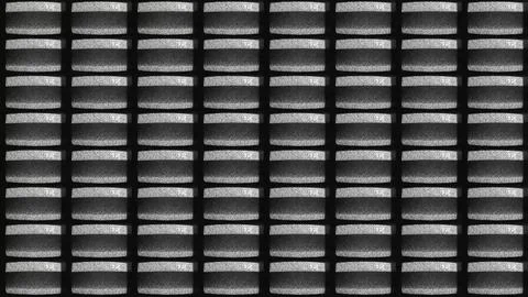 Retro tv screen set glitch noise grain distortion 스톡 일러스트
