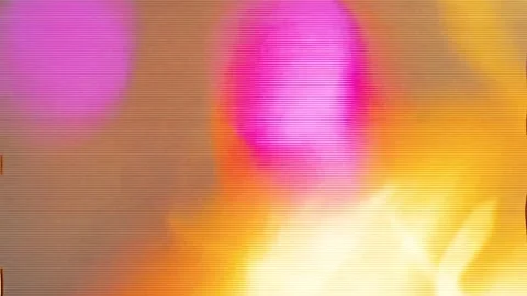 Retro TV Static Glitch Animation Background Stock Footage 305387112