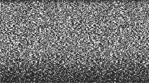 Retro TV static noise texture, analog screen glitch background pattern Stock Illustration