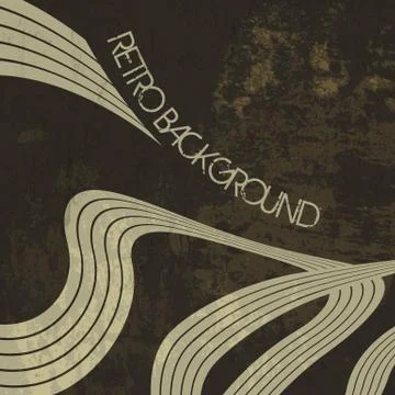 Retro vector background. Illustration