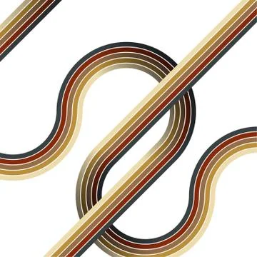 Retro vector background. Illustrazione stock