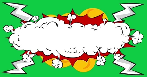 Retro vector comics pop art  background Stock Footage 310153280
