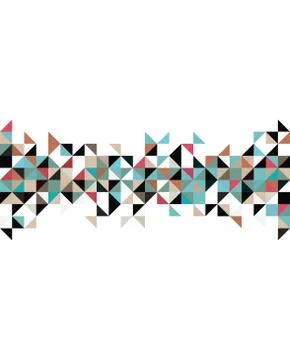 Retro vector pattern Stock Illustration