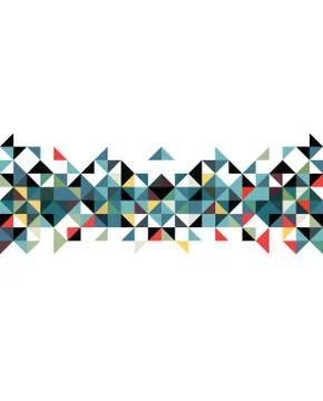 Retro vector pattern Stock Illustration