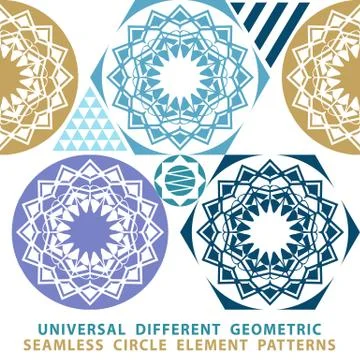 Retro vector seamless patterns. tiling. Endless texture can be used for wallp Stock Illustration