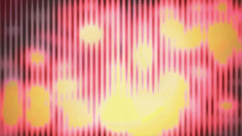 Retro VHS Glitch Abstract Neon Background Lo-Fi Waveforms Loop Video stock 337240080