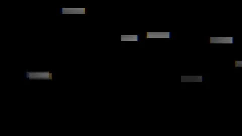 Retro VHS Glitch Distortion with Chromatic Aberration Stock Footage 339448483