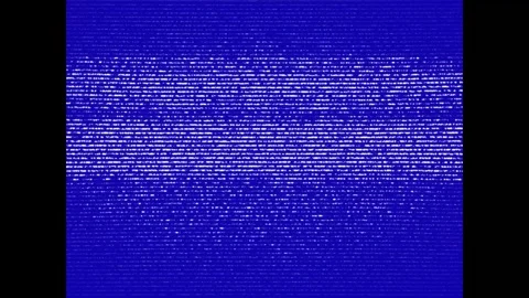 Retro VHS Screen Noise Animation Analog TV Static Effect Vídeo Stock 334933771