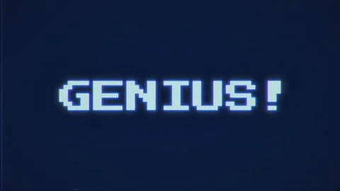 Retro vibin VHS Genius Stock Footage 344110581