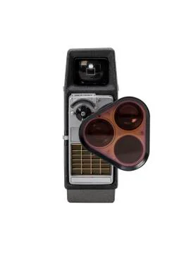 Retro video camera Stock Photos