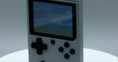 Retro Video Game Console Video stock 144114289