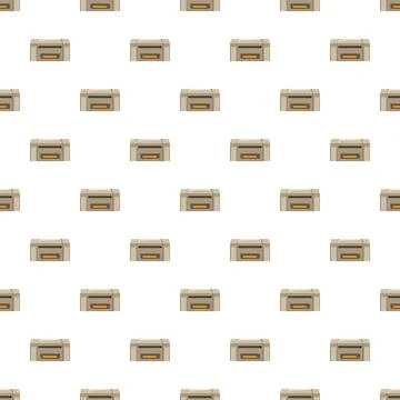 Retro video game console seamless pattern background Ilustración de archivo
