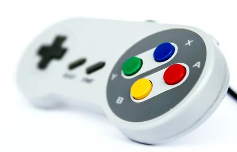 Retro Video Game Controller Stock Photos