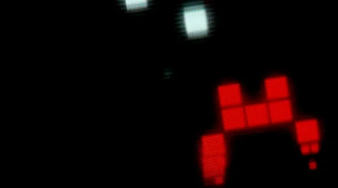 Retro Video Game Stock-Footage 24743128