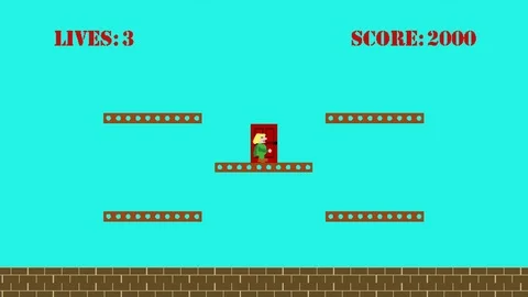 Retro Video Game Stock Footage 71710667