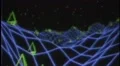 Retro video game VHS tape 3d landscape vector arcade wireframe terrain 4k 4k or 4k+ Resolution