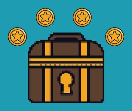 Retro video games design イラスト素材