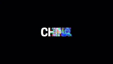 Retro videogame CHINA text computer old tv glitch interference noise screen Stock Footage 103042847
