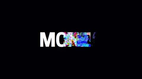Retro videogame MONEY text computer old tv glitch interference noise screen Stock Footage 103046744
