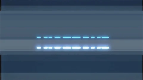 Retro videogame TROLLING word text computer old tv glitch interference noise Stock-Footage 89264455