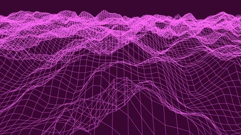 Retro Vintage 80s Ocean Loop 4K Stock Footage 118169842