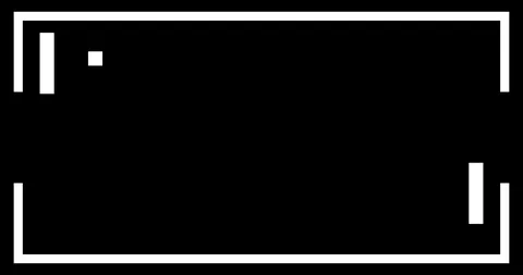 Retro vintage computer arcade game loop Video stock 118224601