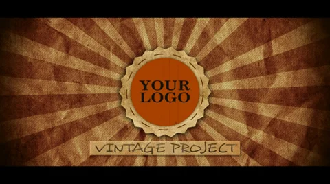Retro Vintage Logo Stock After Effects