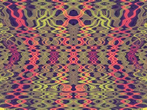 Retro vintage psychedelic pattern Orange and green retro vintage psychedel... Stock Photos
