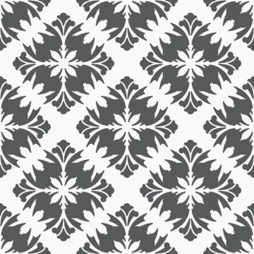 Retro vintage seamless pattern Stock Illustration