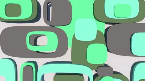 Retro vintage Shape Background pattern Illustration Video stock 140973495