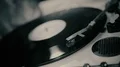 Retro vinyl spinning on turntable, disclosure of secret archival record, closeup HD Footage