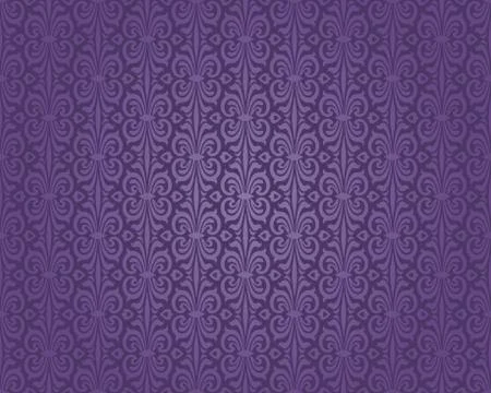 Retro violet vintage pattern background Stock Illustration