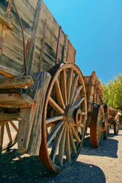 Retro wagon Stock Photos