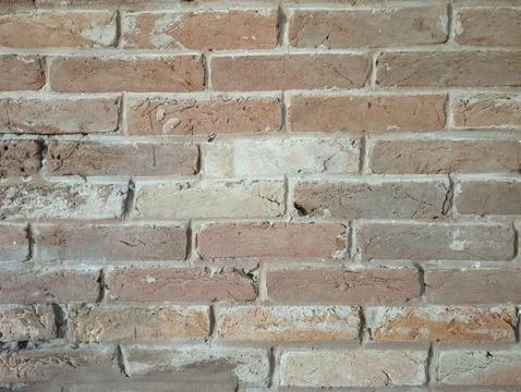 Retro wall texture with bricks showing through Stock Photos