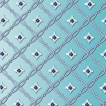 Retro wallpaper Illustrazione stock