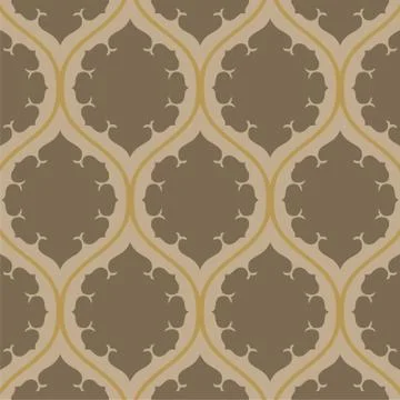 Retro wallpaper seamless Stock Illustration