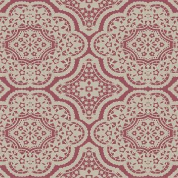 Retro wallpaper seamless Stock Illustration