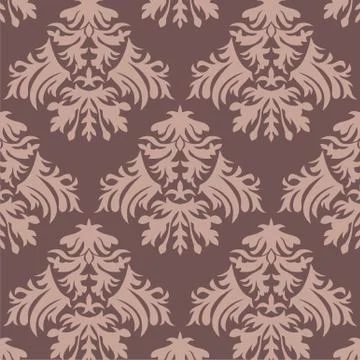 Retro wallpaper seamless Stock Illustration