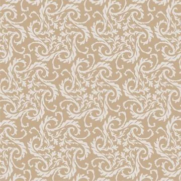 Retro wallpaper seamless Stock Illustration