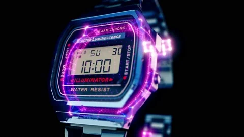 Retro watch 4k Stock Footage 146382749