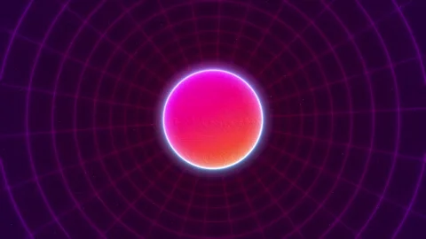 Retro Wave Background 14 Stock-Footage 171232662