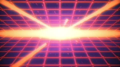 Retro Wave VHS Damage Stylized Illustration Illustrazione stock