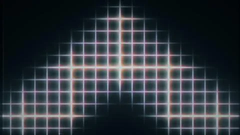 Retro Wave VHS Damage Stylized Illustration Illustrazione stock