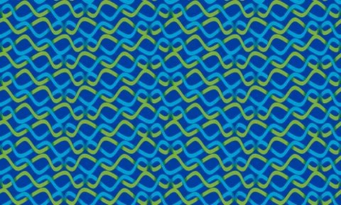 Retro waves Stock Illustration