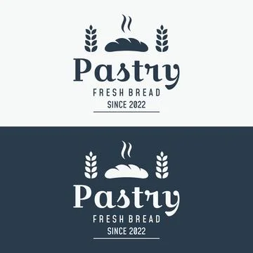 Retro wheat bread logo design template. Badge for bakery, home made bakery,.. Stockillustratie