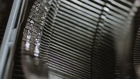 Retro writing machine prints. Stock Footage 69076893