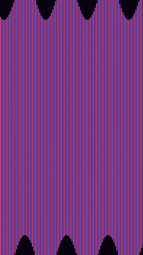 Retro zigzag stripe pattern background with vibrant magenta and lilac gradien Stock Footage 342524483